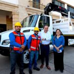 Equipa Toño Astiazarán con vehículos operativos a la Agencia de Energía y Cambio Climático para beneficio de familias hermosillenses